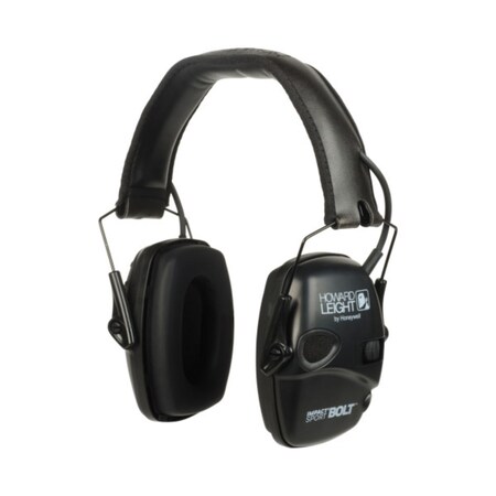 Honeywell Howard Leight Impact Sport Bolt Black Electronic Earmuff R-02525